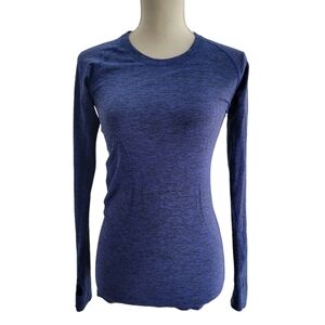 Lululemon Swiftly Tech Long‎ Sleeve Pullover Athletic Top Seamless
